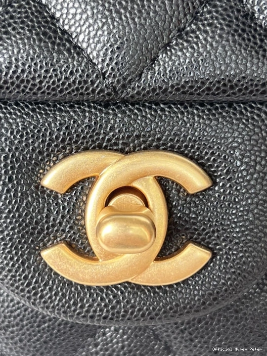 HyperPeter WITH FLAP TOP BAG CHANEL HANDLE-20*12*6cm 0715